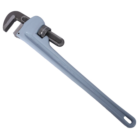24 inch Pipe Wrench Aluminum Straight Pipe Wrench Heavy Duty 24-Inch Plumbers Wrench,Easy to Carry, Hangable Design, for Water Pipes, Automotive Repairs SolidRoot Buy Furniture USA