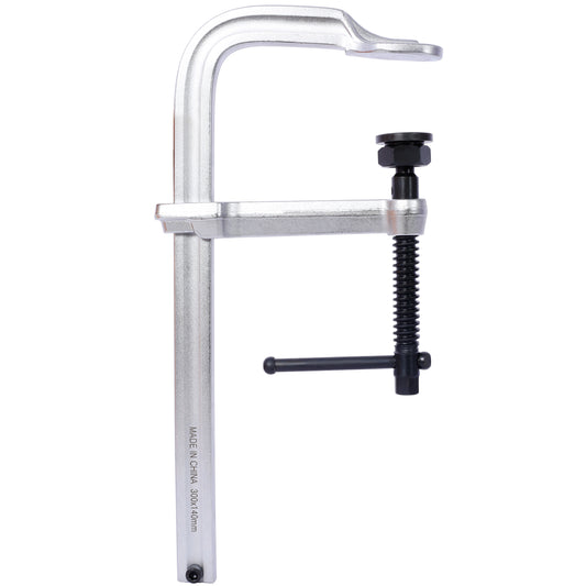 Heavy-Duty F-Clamp, Removable Swivel Pad, Deep Throat F Clamp 5-1/2', Heavy Duty Bar Clamp for Welding,12'x5 1/2' SolidRoot Buy Furniture USA