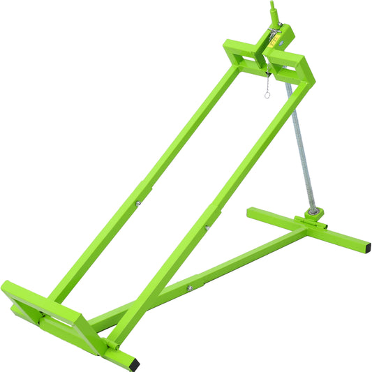 Easy Lawn Mower Lift for Riding Tractors , 800 Lbs Capacity Lawn Tractor Lifter, Ride-on Mower, Cleaning Aid, Universal, Lawn Tractor Lift, Lawn Tractor + 45° Tilt Adjustable, green SolidRoot Buy Furniture USA