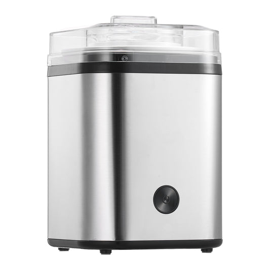 Ice Cream Maker, 2.11 Qt. Large Capacity, Electric Automatic Ice-Cream Machine, with Easy Operation & Cleaning, Stainless Steel Shell, for Homemade Frozen Yogurt, Fruit Sorbet, Gelato, Silver - SolidRoot Buy Furniture USA