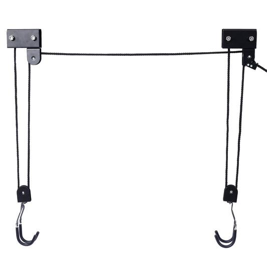 Kayak Hoist Quality Garage Storage Canoe Lift with 125 lb Capacity Even Works as Ladder Lift SolidRoot Buy Furniture USA