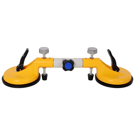 3-in-1 Adjustable angles (90-270 degrees) Suction Cup Tool for Seam Joining,fixation,and Leveling, Professional Countertop Installation Tool,yellow color SolidRoot Buy Furniture USA