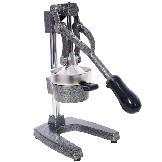 Cast Iron Citrus Juicer , Extra-Large Commercial Grade Manual Hand Press , Heavy Duty Countertop Squeezer for Fresh Orange Juice ,grey color SolidRoot Buy Furniture USA