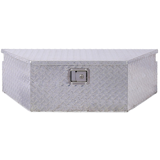 39inch Aluminum tool box,heavy duty truck bed tool box,outdoor trailer pickup storage tool box,RV storage organizer,underbody box w/lock keys,silver 39x16.5x11.8inch SolidRoot Buy Furniture USA