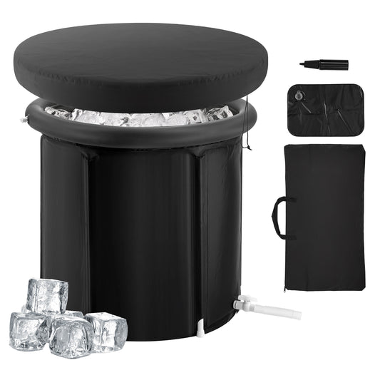 Ice Bath Tub for Athlete Cold Water Therapy Plunge Tub Inflatable Bathtub - SolidRoot Buy Furniture USA