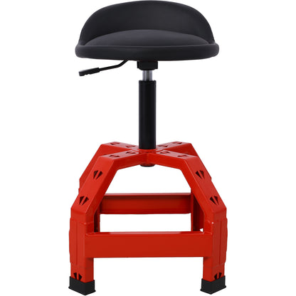 Pneumatic 360 Degree Swivel Stool, Mechanics Rolling Creeper Seat, Heavy Duty  Mechanics Stool, red SolidRoot Buy Furniture USA