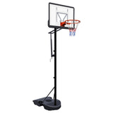 Portable Basketball Hoop for Youth Adults & Kids,Adjustable Height 6.89 ft to 10.01 ft,34 inch Backboard with Rebound System, Indoor/Outdoor Basketball Goal with Water/Sand Base, Wheels for Easy Move - SolidRoot Buy Furniture USA