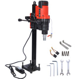 Diamond Core Drilling Machine, Wet&Dry Concrete Core Drill Rig with Stand, 700RPM Speed,9.4in Drilling Diameter for Concrete Brick Block Stone, 3200W SolidRoot Buy Furniture USA