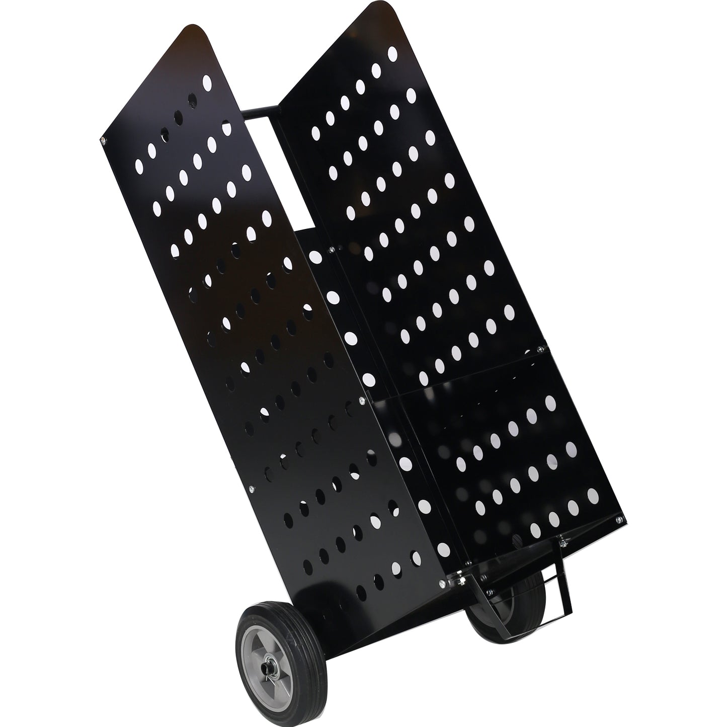 Firewood Cart,fireplace log rolling cart,wood rack ,heavy duty in door outdoor rolling cart SolidRoot Buy Furniture USA