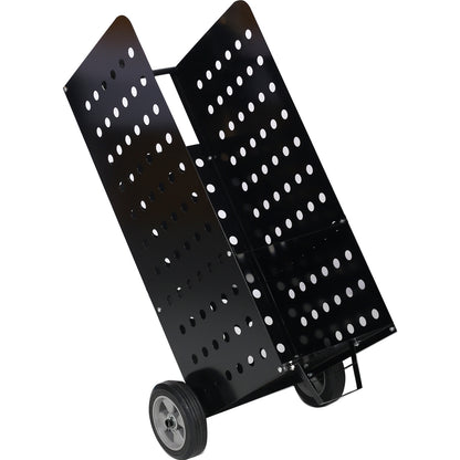 Firewood Cart,fireplace log rolling cart,wood rack ,heavy duty in door outdoor rolling cart SolidRoot Buy Furniture USA