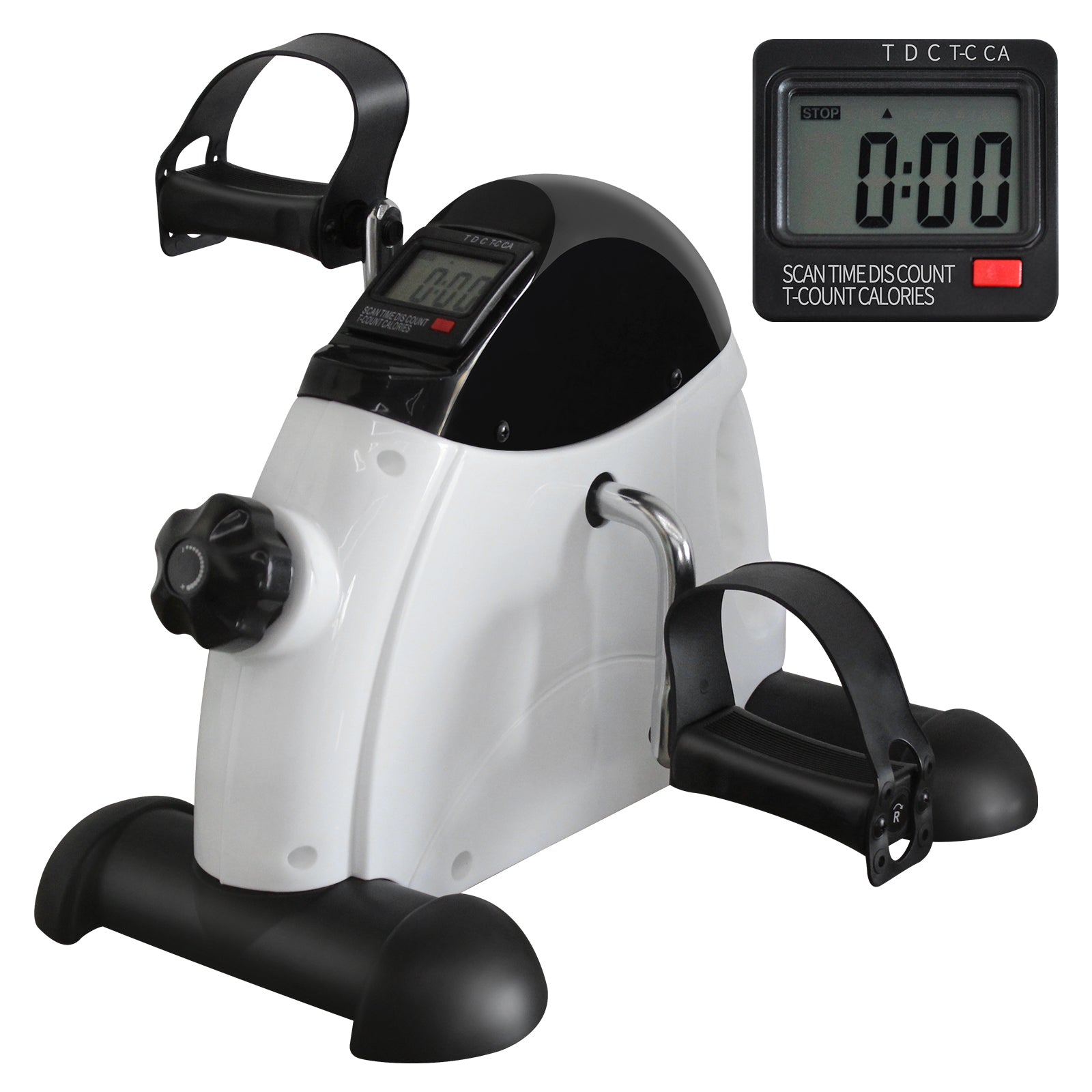 Mini Exercise Bike Rehabilitation training walking machine home rehabilitation maximum weight 120KG with electronic display and instep restraint strap. - SolidRoot Buy Furniture USA
