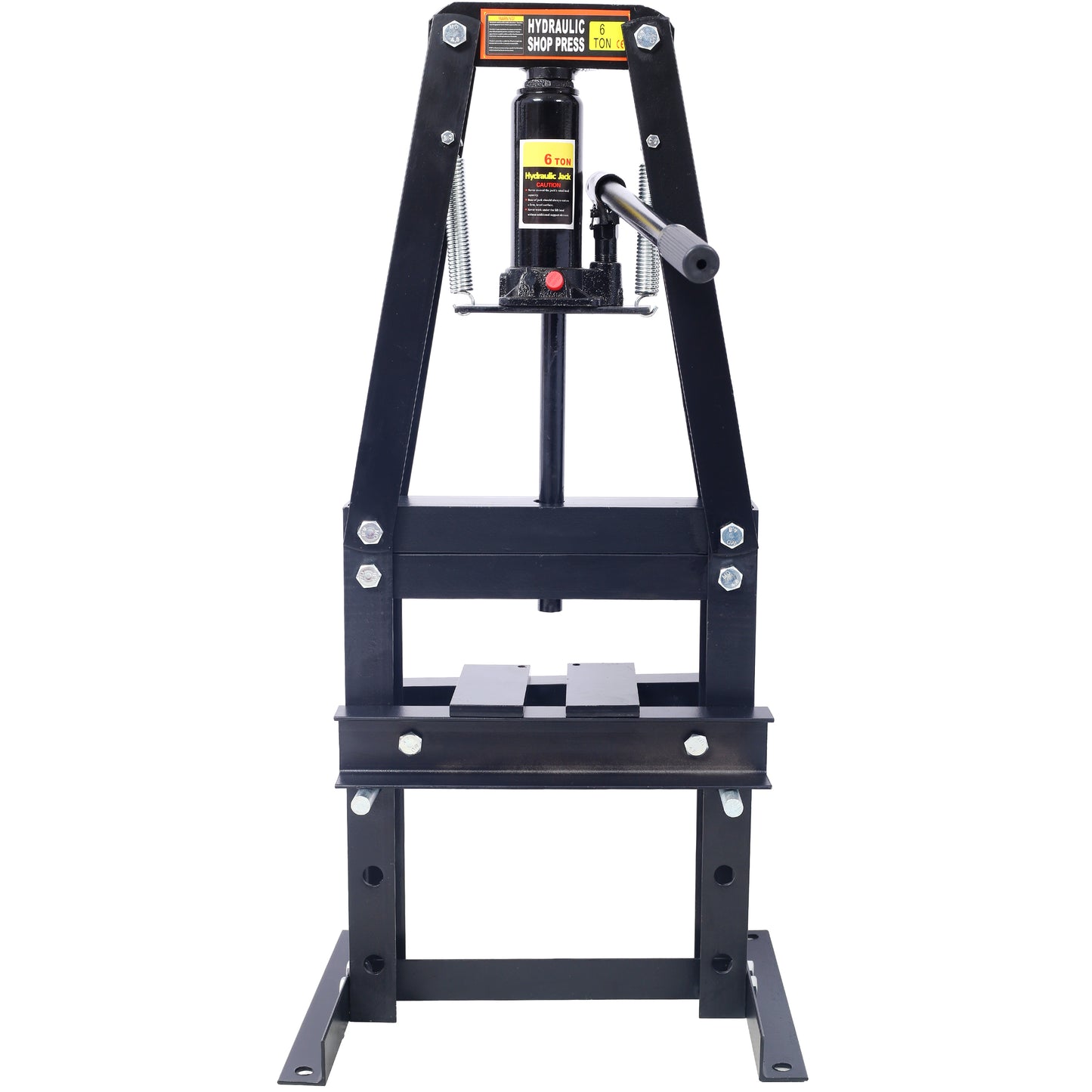 Hydraulic Power Units, 6-Ton Benchtop Hydraulic A-Frame Shop Press with Press Plates, Hydraulic 6 Ton Garage Floor Adjustable Shop Press with Plates, Hydraulic Press, Hydraulic Shop Press,black SolidRoot Buy Furniture USA