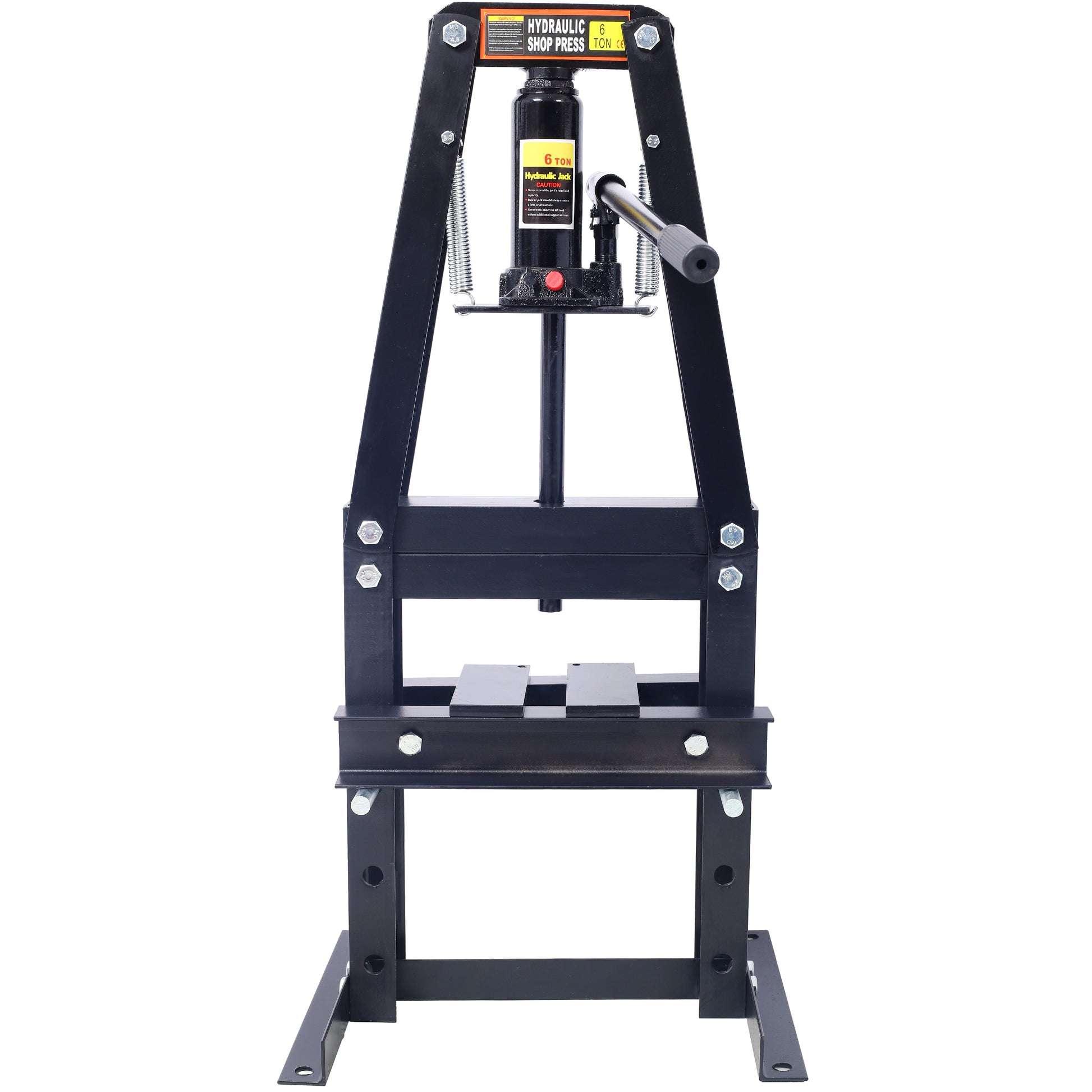 Hydraulic Power Units, 6-Ton Benchtop Hydraulic A-Frame Shop Press with Press Plates, Hydraulic 6 Ton Garage Floor Adjustable Shop Press with Plates, Hydraulic Press, Hydraulic Shop Press,black SolidRoot Buy Furniture USA