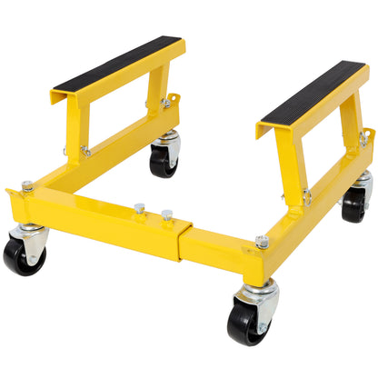 ATV Motorcycle Engine Cradle Dolly 1500lbs ,Yellow SolidRoot Buy Furniture USA
