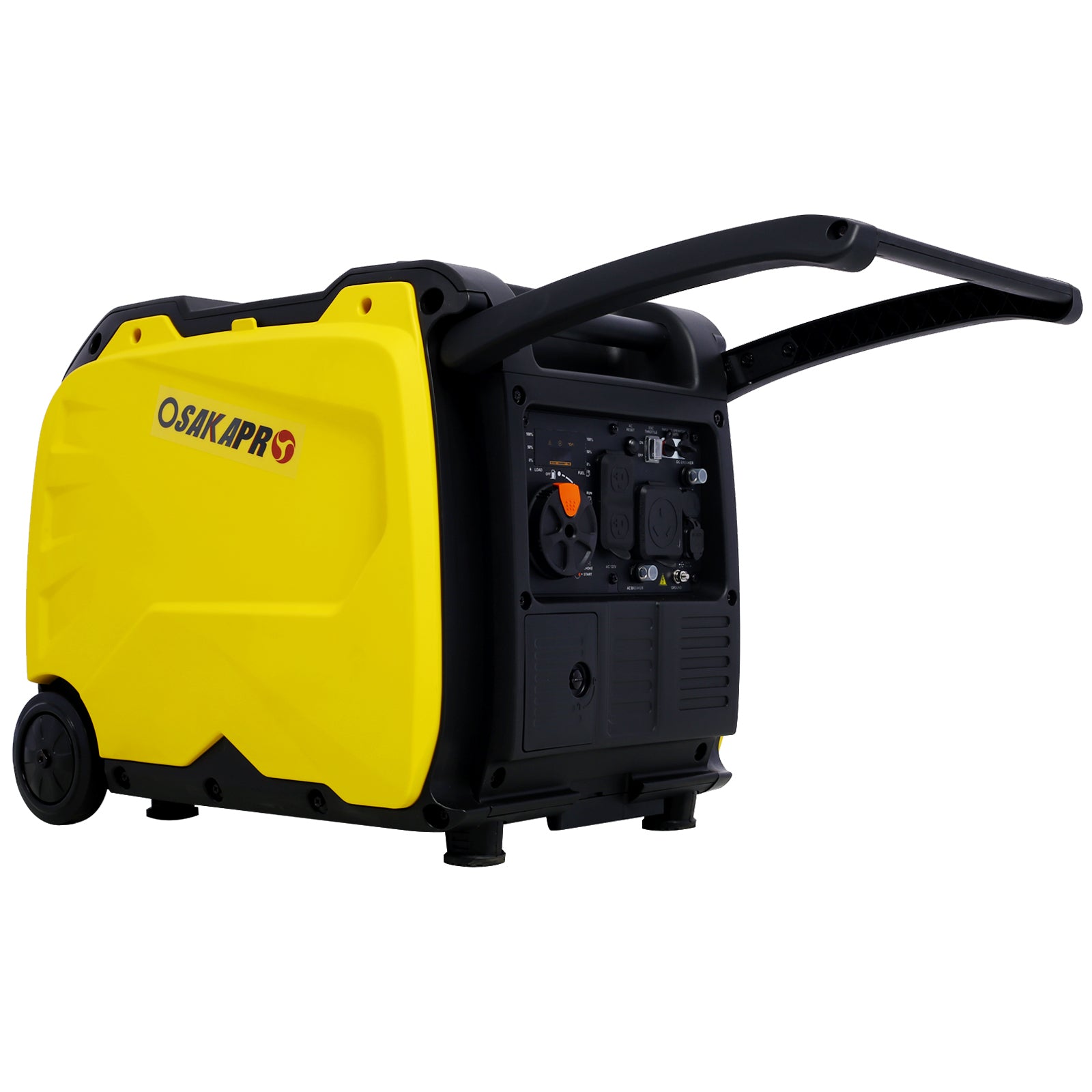Super quiet Inverter Generator 4500w portable generator electric start, foldable handle with wheel,212cc 4 stroke EPA compliant SolidRoot Buy Furniture USA