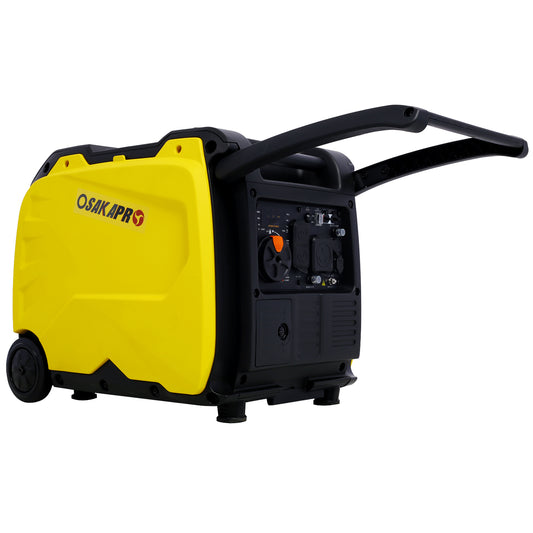 Super quiet Inverter Generator 4500w portable generator electric start, foldable handle with wheel,212cc 4 stroke EPA compliant SolidRoot Buy Furniture USA