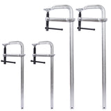 Bar Clamps Set, Drop Forged Steel Bar Clamps, Steel F Clamps for Welding, Woodworking, Metal working, DIY and Crafts, 2 pcs 12 inch x 3inch+ 2pcs 20inchx4-3/4' ,4pcs pack SolidRoot Buy Furniture USA