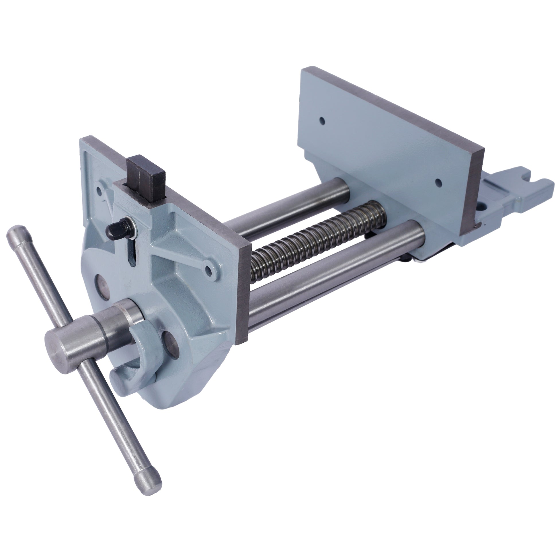 Rapid Action Woodworking Vise Quick Release Lever for Quick Adjustments 7 Inch Jaw Width Made with Heavy-Duty Cast Iron ,GRAY SolidRoot Buy Furniture USA