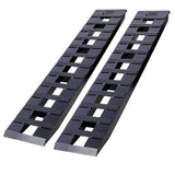 Heavy-Duty Ramps with Top Hook Attaching End, Universal Loading Ramp for Motorcycle, Tractor, ATV/UT 72' X 14' 8800 LBS 1 Pair 2 Ramps Aluminum ,Black Coating SolidRoot Buy Furniture USA