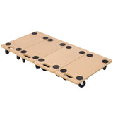 Furniture Moving Dolly, Heavy Duty Wood Rolling Mover with Wheels for Piano Couch Fridge Heavy Items, Securely Holds 500 Lbs (4pcs 22.8' x11.2' Platform) SolidRoot Buy Furniture USA