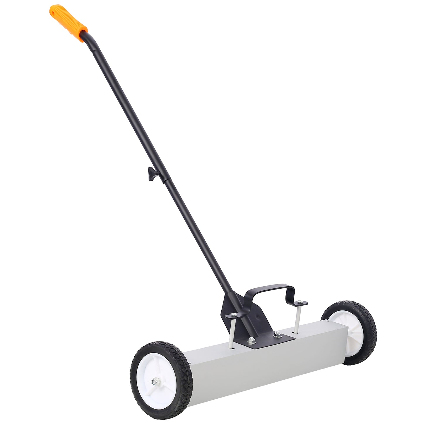 24'' Rolling Magnetic Pick-Up Sweeper, Heavy Duty Push-Type with Release, for Nails Needles Screws Collection,30 Pound Capacity SolidRoot Buy Furniture USA