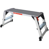 Aluminum Platform Non-Slip Folding Work Bench Drywall Stool Ladder 330lbs Capacity SolidRoot Buy Furniture USA