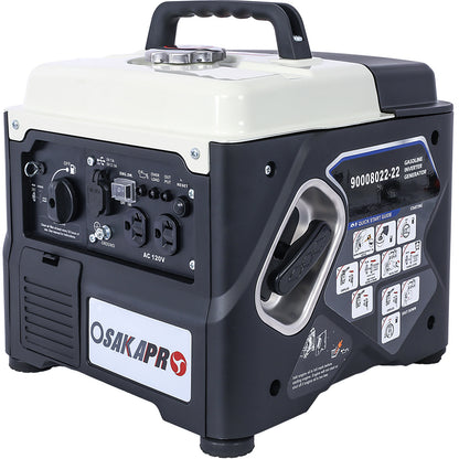 Ultra Lightweight 1200W Gas Generator for Camping - Quiet Portable Inverter with Eco Mode (Fuel Efficient Backup Power) SolidRoot Buy Furniture USA