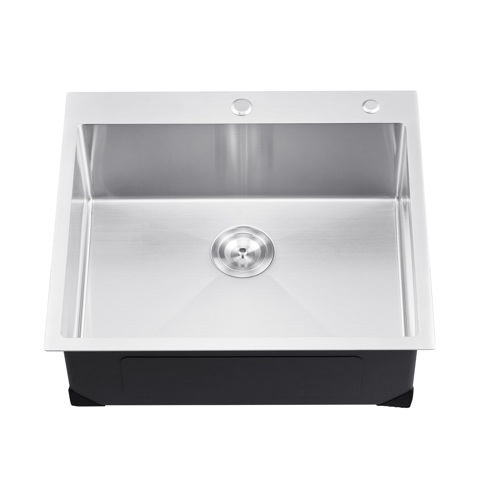 25' Kitchen Sink Top Mount Single Bowl Drop-In Basin Stainless Steel Bar - SolidRoot Buy Furniture USA