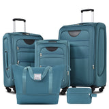 Softside Luggage Expandable 3 Piece Set Suitcase with Duffel Bag Upright Spinner Softshell Lightweight Luggage Travel Set-22/26/30 IN - SolidRoot Buy Furniture USA