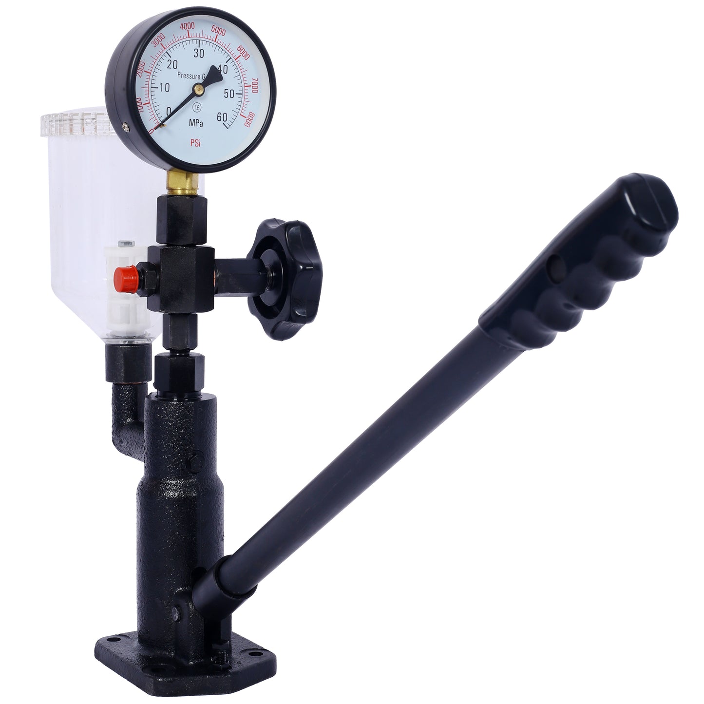 600Bar 8000PSI Diesel Fuel Injector Tester Diesel Injector Nozzle Tester with Dual Scale Gauge to Adjust Injector Nozzle Pressure and Testing Diesel Injector With Adjustable Hand Wheel SolidRoot Buy Furniture USA