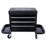 350-Pound Capacity Garage Glider Rolling Tool Chest Seat SolidRoot Buy Furniture USA