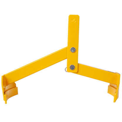 Steel Drum Lifter - Secure Reliable Heavy Duty 1100 lbs Working Load Limit (WLL) ,YELLOW COLOR SolidRoot Buy Furniture USA