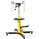 1660lbs Transmission Jacks Quick Lift Dual Spring , Hydraulic Transmission Jack 2 Stage Hydraulic w/ 360° for car lift 0.75 Ton SolidRoot Buy Furniture USA