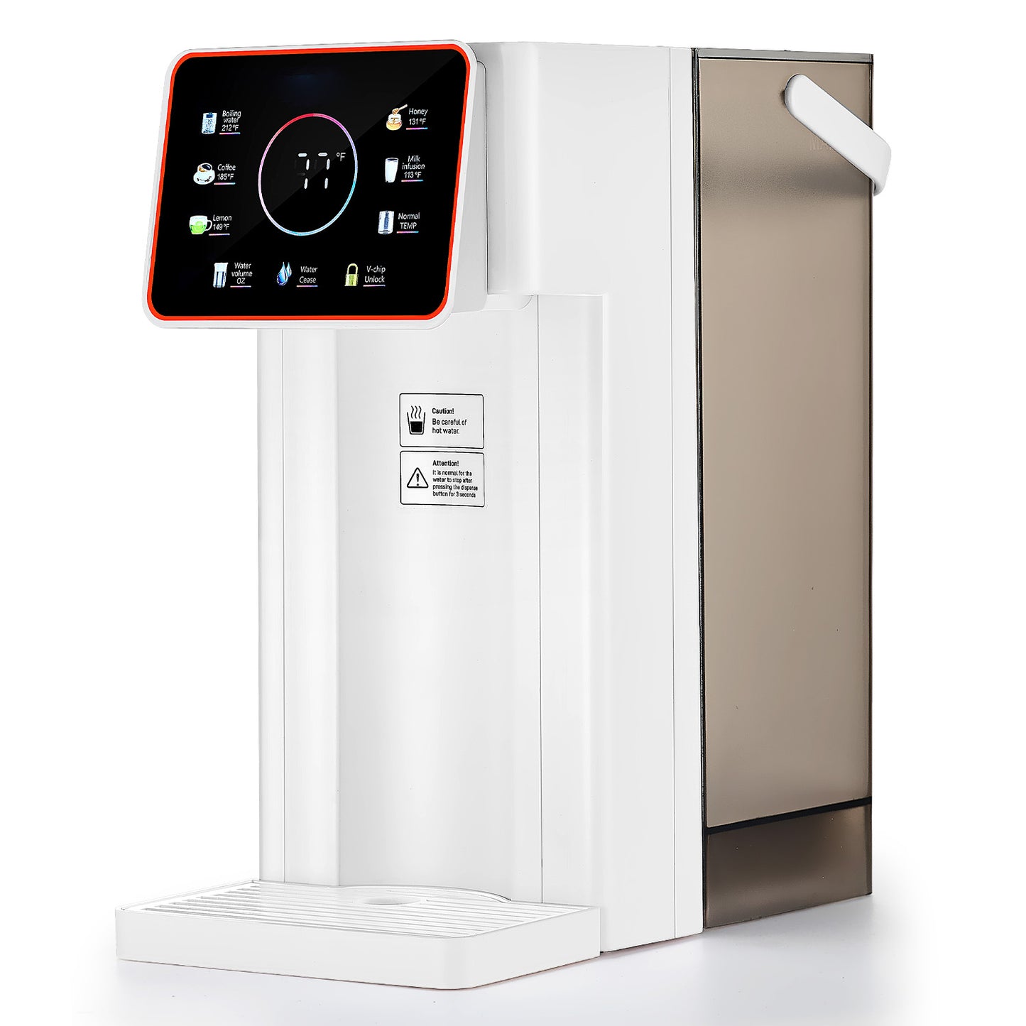 Countertop Instant Hot Water Dispenser with 6 Temps 7 Volumes 101oz Tank - SolidRoot Buy Furniture USA