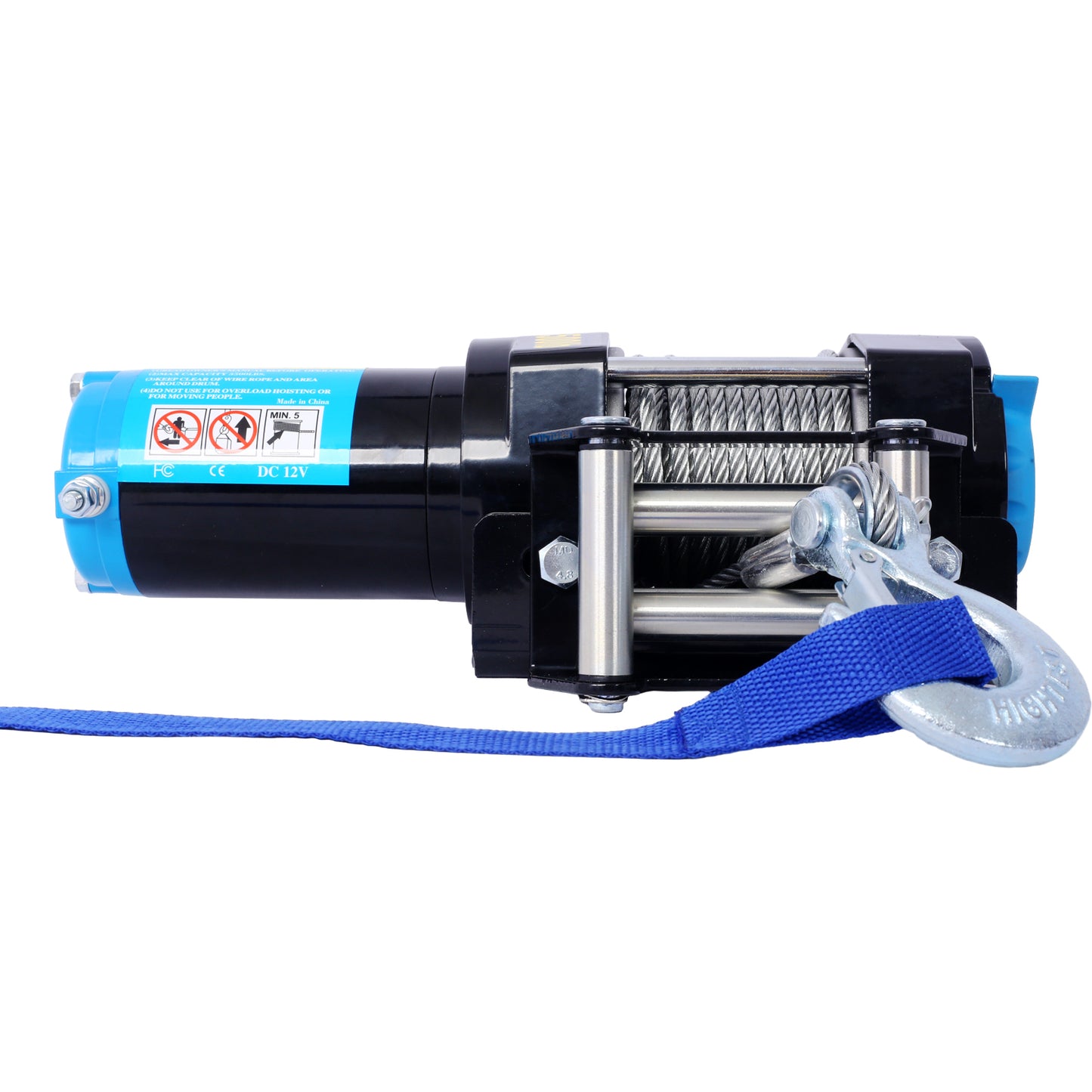 ATV/UTV Winch- 12 V 3500LBS Electric Winch with Steel Cable, Wire and Wireless Remote Control, Roller Fairlead SolidRoot Buy Furniture USA