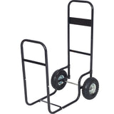 Firewood Cart,fireplace log rolling cart,wood rack with pneumatic wheels,rolls up and down stairs,heavy duty in door outdoor rolling cart SolidRoot Buy Furniture USA