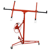 Drywall Panel hoist Drywall Lift Rolling Panel Hoist Jack Lifter 16ft Red Color SolidRoot Buy Furniture USA
