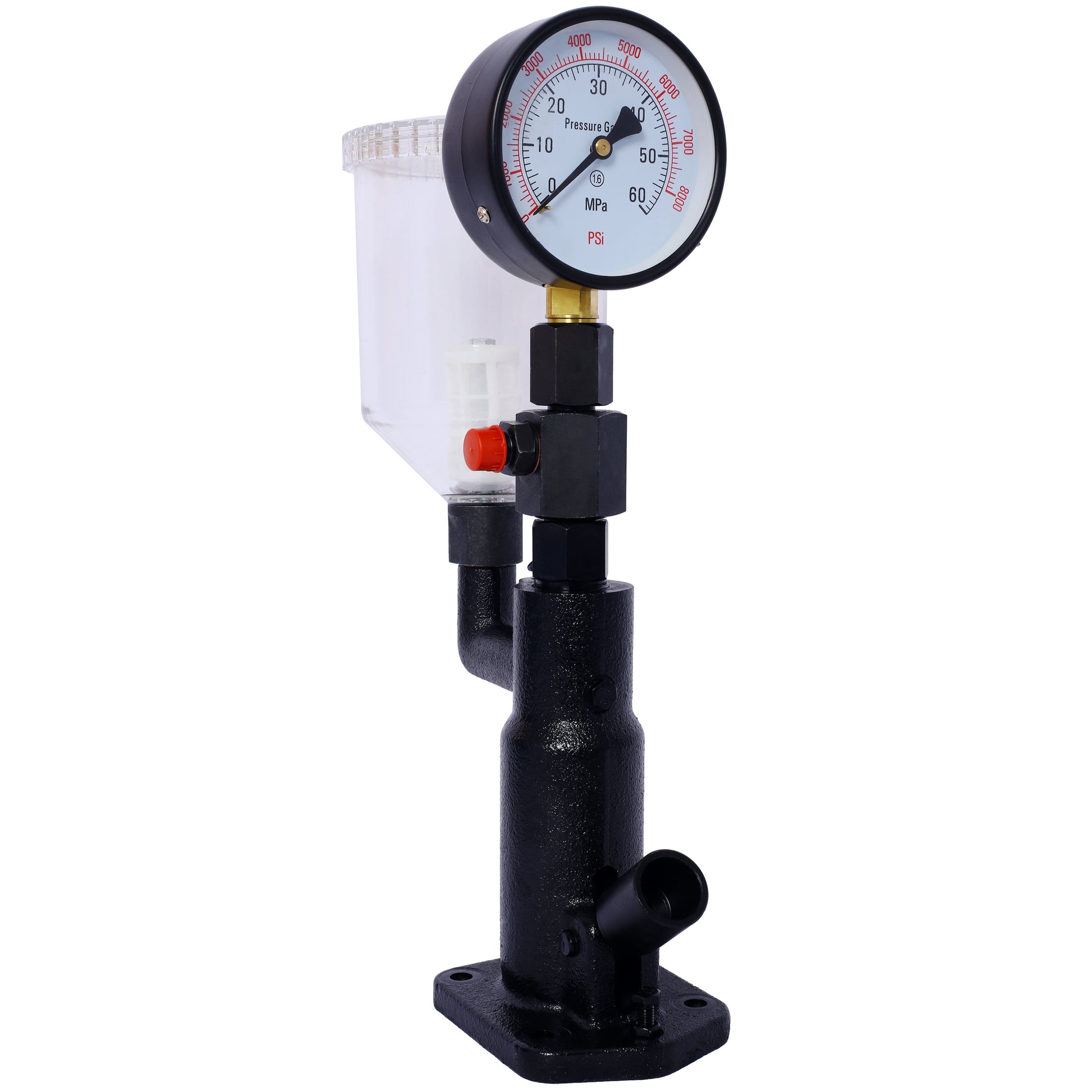 400Bar 6000PSI Fuel Injector Nozzle Tester Professional Auto Repair Tool with Dual Scale Gauge for Tractors Nozzle Pop Pressure Tester SolidRoot Buy Furniture USA