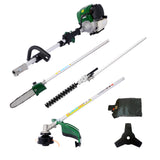4 in 1 Multi-Functional Trimming Tool, 38CC 4 stroke Garden Tool System with Gas Pole Saw, Hedge Trimmer, Grass Trimmer, and Brush Cutter EPA Compliant SolidRoot Buy Furniture USA