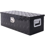 30inch Aluminum tool box,heavy duty truck bed tool box,outdoor trailer pickup storage tool box,RV storage organizer,underbody  box w/lock keys,black SolidRoot Buy Furniture USA