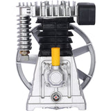Aluminium Piston Style 3HP Air Compressor Head Pump 2.2KW 115PSI Silver SolidRoot Buy Furniture USA