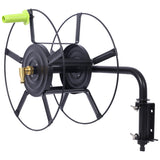 Swivel Hose Reel Wall Mount - 180 Degree Pivot Hose Hanger - Great for Garden Storage - Hose Holder Wall Mount for Garden Hose - Heavy Duty Steel Hose Hanger for Hose Reels SolidRoot Buy Furniture USA