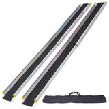 7' Adjustable Wheelchair Telescoping Track Ramps with bag SolidRoot Buy Furniture USA