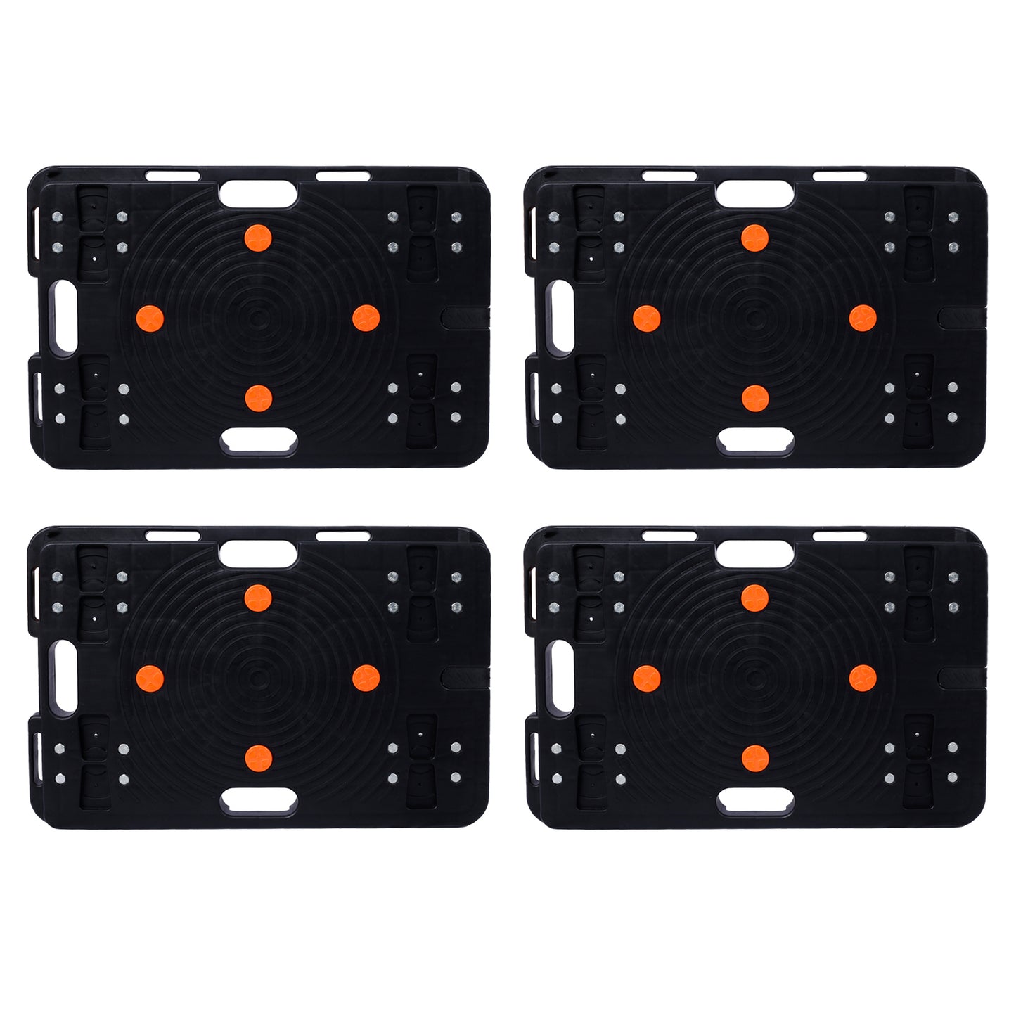4Pcs Moving Dolly, Heavy Duty Furniture Rolling Mover, Interlocking Moving Dolly with 4 Wheels for Couch Boxes Heavy Items, 23.6 x 15.7 inch 330 Lbs Capacity Each Count SolidRoot Buy Furniture USA
