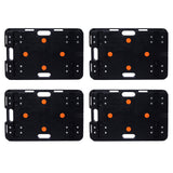 4Pcs Moving Dolly, Heavy Duty Furniture Rolling Mover, Interlocking Moving Dolly with 4 Wheels for Couch Boxes Heavy Items, 23.6 x 15.7 inch 330 Lbs Capacity Each Count SolidRoot Buy Furniture USA