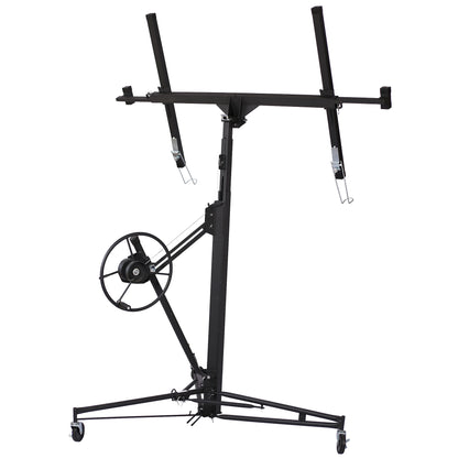 Drywall Lift Panel 13' Lift Drywall Panel Hoist Jack Lifter,black SolidRoot Buy Furniture USA