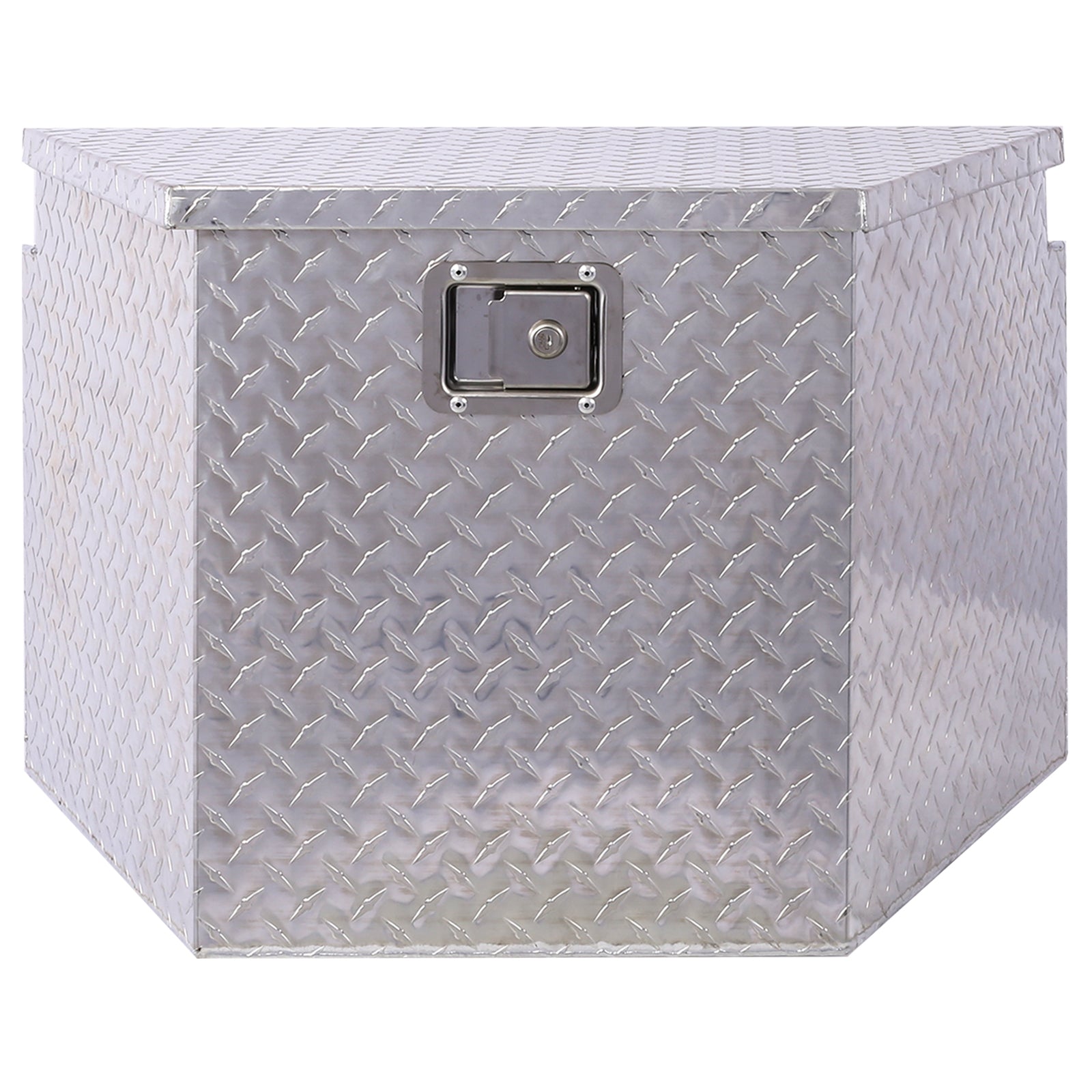 29inch Aluminum tool box,heavy duty truck bed tool box,outdoor trailer pickup storage tool box,RV storage organizer,underbody box w/lock keys,silver, 29x16.5x18.5inch SolidRoot Buy Furniture USA