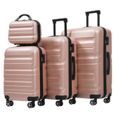 Hardshell ABS Luggage Set - Lightweight & Durable Suitcases with Dual Spinner Wheels, Carry-On & Check-In Sizes for Travel & Business SolidRoot Buy Furniture USA