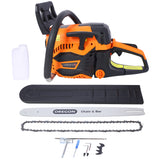 62CC Gas Powered Chainsaw with 20 Inch Oregon Chain & Bar, 2-Cycle Petrol Handheld Cordless Design, EPA Compliant, Orange SolidRoot Buy Furniture USA