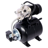 1.6HP Shallow Well Pump with Pressure Tank,garden water pump, Irrigation Pump,Automatic Water Booster Pump for Home Garden Lawn Farm, stainless steel head SolidRoot Buy Furniture USA